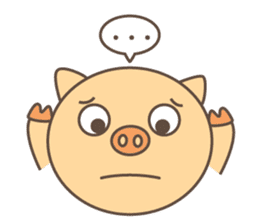 chu chu pig sticker #13815836