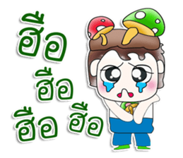 Mr. Makoto. Love mushroom.^__^ sticker #13815982