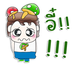 Mr. Makoto. Love mushroom.^__^ sticker #13816004