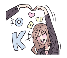 AsB - 135 Black Suit sticker #13817328