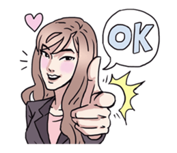 AsB - 135 Black Suit sticker #13817329