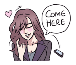 AsB - 135 Black Suit sticker #13817335