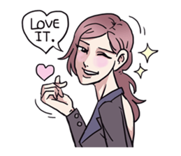 AsB - 135 Black Suit sticker #13817353