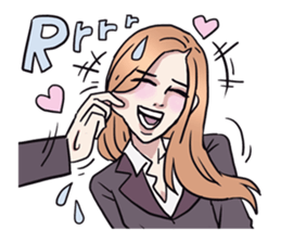 AsB - 135 Black Suit sticker #13817355