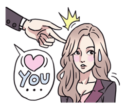 AsB - 135 Black Suit sticker #13817358