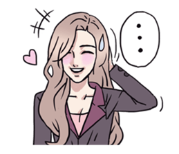 AsB - 135 Black Suit sticker #13817360