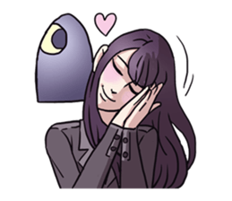 AsB - 135 Black Suit sticker #13817364