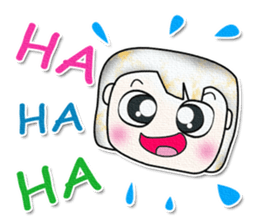 My name is Yamada. Good Luck ^___^ sticker #13817778