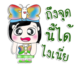 Mr. Kunio. Love Butterfly.^__^ sticker #13818171