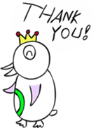 Rare-colored Prince Penguin sticker #13818296