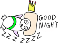 Rare-colored Prince Penguin sticker #13818302