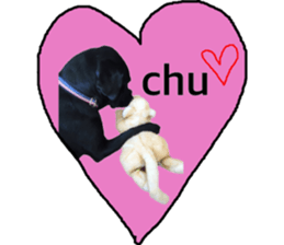 Black Labrador OHANA3 sticker #13818524