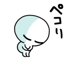 Animated White creatures sticker sticker #13818669