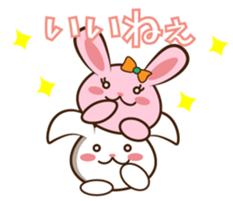 Ordinary rabbits tyan sticker #13819362
