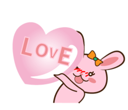 Ordinary rabbits tyan sticker #13819364