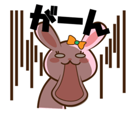 Ordinary rabbits tyan sticker #13819370