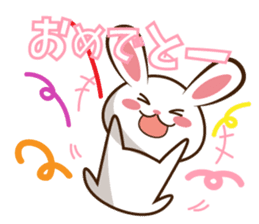 Ordinary rabbits tyan sticker #13819387
