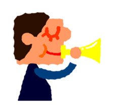 Bright and bustling everyday sticker #13819390