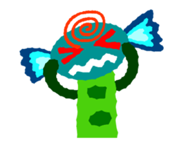 Bright and bustling everyday sticker #13819402