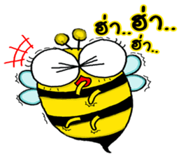 BeBe Puffy Bee sticker #13819428
