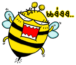 BeBe Puffy Bee sticker #13819440