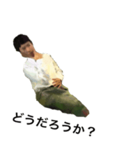 Caterpillar of special sticker #13819494