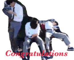 Caterpillar of special sticker #13819514