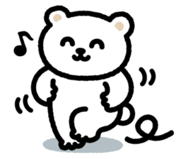 Polar bear daily sticker 3 sticker #13819701