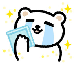 Polar bear daily sticker 3 sticker #13819721