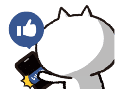 Everyday ! Cat to notes at full power sticker #13819809