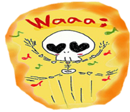 skeleton daily(1) sticker #13819854