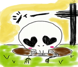 skeleton daily(1) sticker #13819855