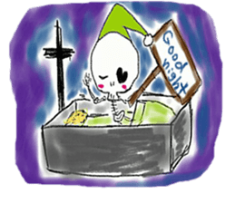 skeleton daily(1) sticker #13819857