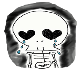 skeleton daily(1) sticker #13819861