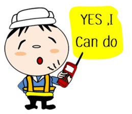 Safety and Construction team sticker #13820137