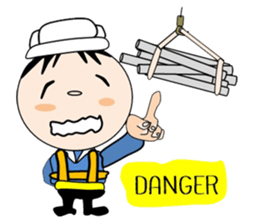 Safety and Construction team sticker #13820152