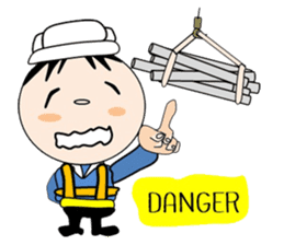 Safety and Construction team sticker #13820152