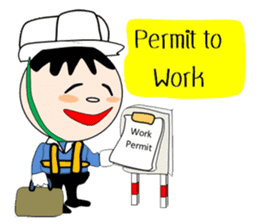 Safety and Construction team sticker #13820156