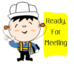 Safety and Construction team sticker #13820158