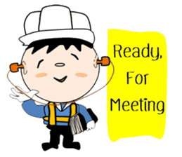 Safety and Construction team sticker #13820158