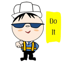 Safety and Construction team sticker #13820159