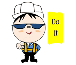 Safety and Construction team sticker #13820159