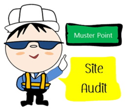 Safety and Construction team sticker #13820160