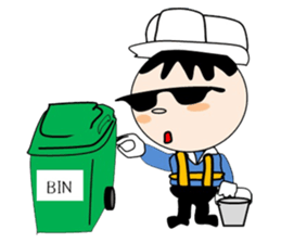 Safety and Construction team sticker #13820169