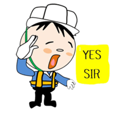 Safety and Construction team sticker #13820170