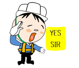 Safety and Construction team sticker #13820170