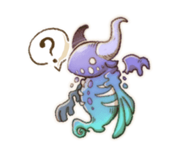 Everyday of small monster who sticker #13820363