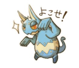 Everyday of small monster who sticker #13820364