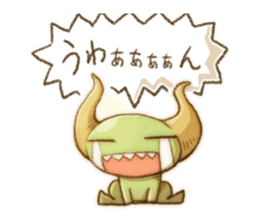 Everyday of small monster who sticker #13820365