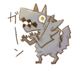 Everyday of small monster who sticker #13820377